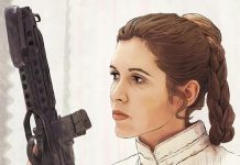 New on Dark Ink: Leia Artwork from Karen Hallion and Brent Woodside
