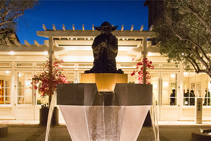 Yoda Fountain Presidio July 2020