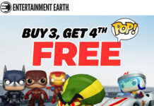 Entertainment Earth: Now’s the Time to POP! Buy 3, Get the 4th Free!