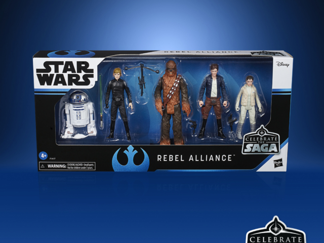 STAR WARS CELEBRATE THE SAGA 3.75-INCH REBEL ALLIANCE Figure 5-Pack – in pck