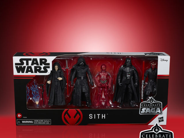 STAR WARS CELEBRATE THE SAGA 3.75-INCH SITH Figure 5-Pack – in pck