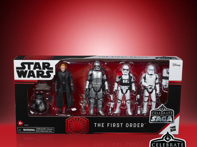 STAR WARS CELEBRATE THE SAGA 3.75-INCH THE FIRST ORDER Figure 6-Pack – in pck