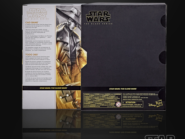The Black Series Cad Bane and Todo 360 Figure 2-Pack