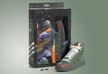 Boba Fett Jets Onto the Star Wars x adidas Top Ten Hi