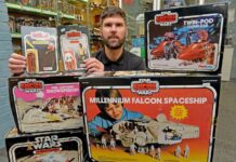 Vintage Star Wars Loft Find up for Auction in Dudley UK