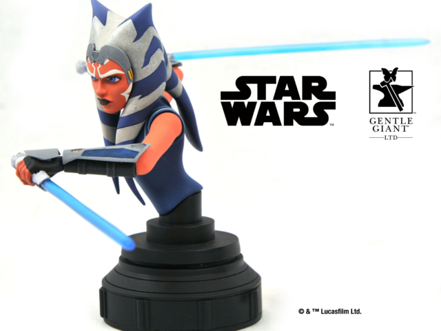 Ahsoka Tano 1/7 Scale Mini-Bust Sneak Peek from Gentle Giant Ltd