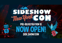 Register Now for Sideshow New York Con, October 6th – 11th