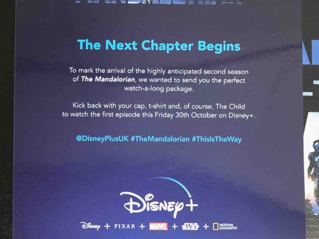 The Mandalorian Season 2 Disney+ UK Watch-A-Long Package