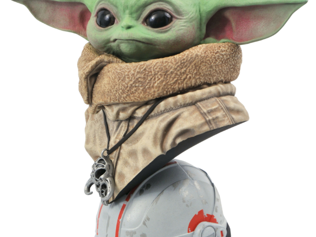 Gentle Giant Legends in 3D The Child Half Scale Resin Bust