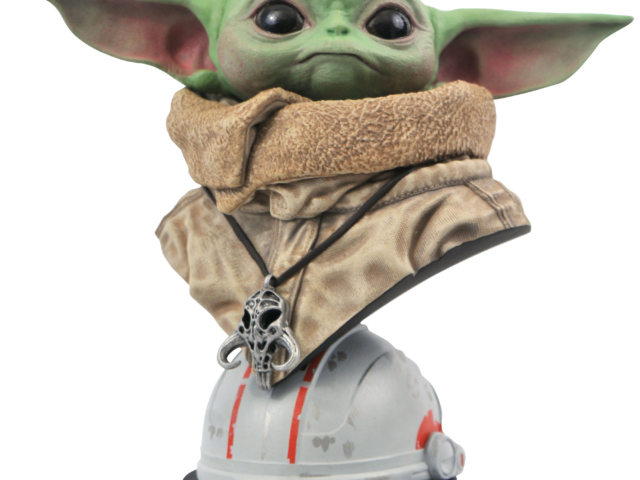 Gentle Giant Legends in 3D The Child Half Scale Resin Bust