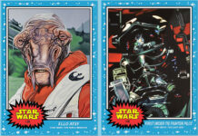 Topps Star Wars Living Set, Week 70: Ello Asty and First Order TIE Fighter Pilot