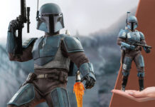 Pre-Order Hot Toys The Mandalorian Death Watch Mandalorian (TMS026) Sixth Scale Figure