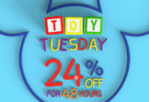 Disney Store Toy Tuesday 24 Per Cent Off for 48 Hours (UK)