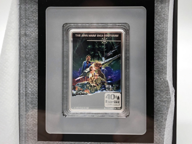 Holiday Gift Guide 2020: The Empire Strikes Back 40th Anniversary 1oz Silver Coin