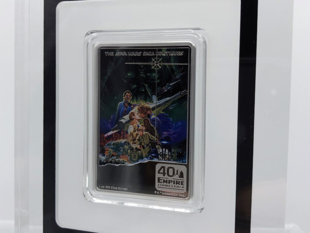 Holiday Gift Guide 2020: The Empire Strikes Back 40th Anniversary 1oz Silver Coin