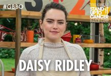 Daisy Ridley Joins The Great Celebrity Bake Off for Stand Up To Cancer