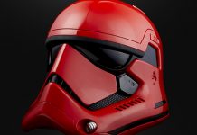 Black Series Galaxy’s Edge Captain Cardinal Electronic Premium Roleplay Helmet Available from Zavvi