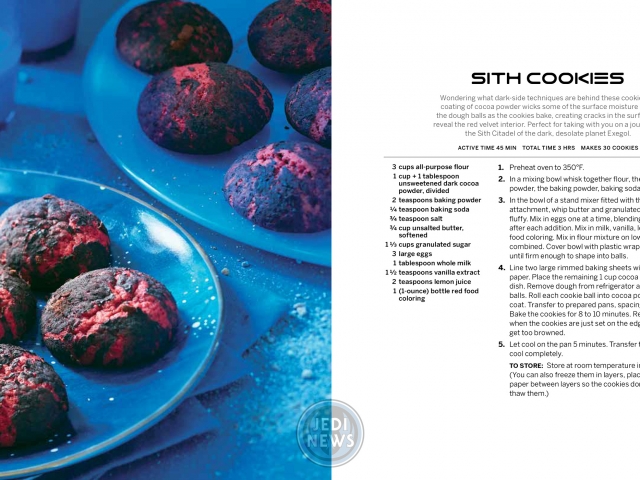 Two Exclusive Recipes from New Insight Editions Star Wars: Galactic Baking Cookbook
