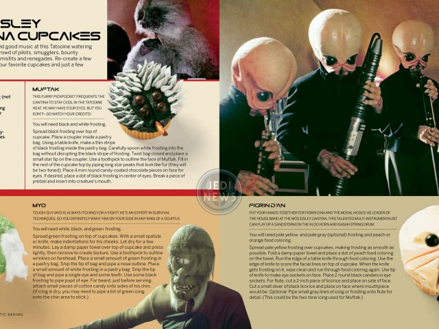 Two Exclusive Recipes from New Insight Editions Star Wars: Galactic Baking Cookbook