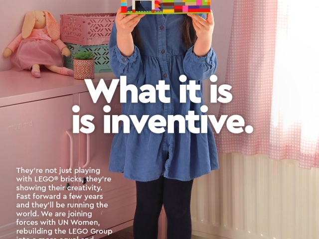 Celebrating Female Leaders of Tomorrow as LEGO Recreates Iconic 1980s Advert