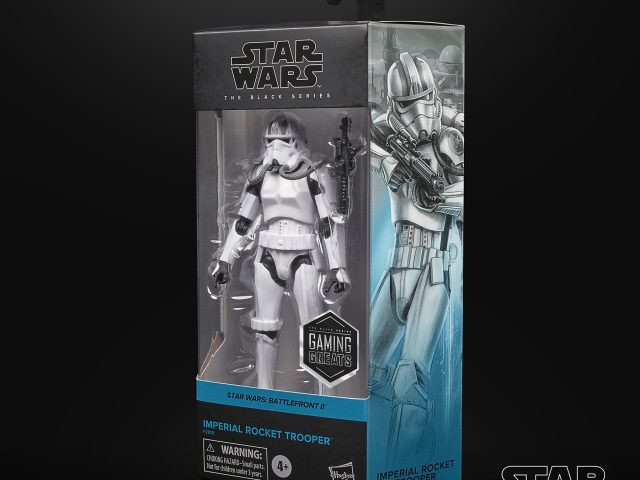 Hasbro Black Series Gaming Greats: Imperial Rocket Trooper Action Figure