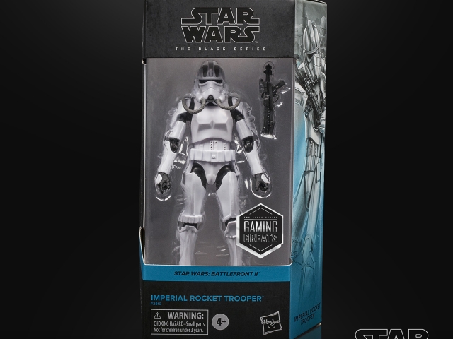 Hasbro Black Series Gaming Greats: Imperial Rocket Trooper Action Figure