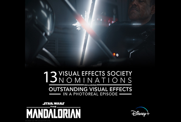The Mandalorian 13 VFX Award Nominations March 2021