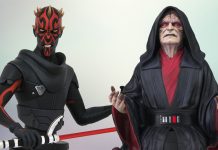 Pre-Order Gentle Giant Star Wars Rebels Darth Maul Mini Bust & The Rise of Skywalker Emperor Mini Bust