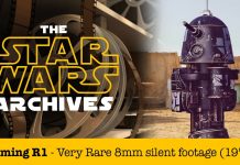 Filming R1 in Star Wars: A New Hope – Very Rare 8mm Footage (1976)