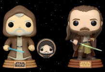Amazon Exclusive Obi-Wan Kenobi and Qui-Gon Jinn Funko Pop! Figures