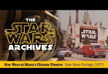 Star Wars at Mann’s Chinese Theatre Original News Footage from 1977