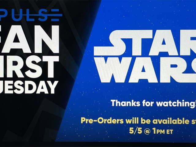 Hasbro Pulse Star Wars Fan First Tuesday Event Reveals