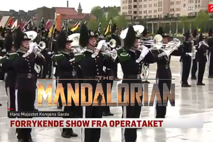 Norwegian Royal Guard Play The Mandolorian May 2021