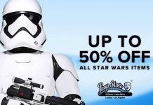 Get Up To 50 Per Cent Off Star Wars Items at Prop Store