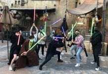 Shang-Chi’s Simu Liu Shares Photos From Galaxy’s Edge