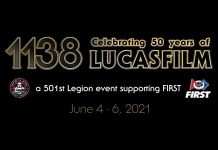 501st Legion Event – 1138: Celebrating 50 Years of Lucasfilm – Show Now On