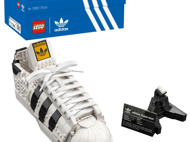 adidas Originals x LEGO Launch Collaborative Superstar Sneaker and LEGO Buildable Edition