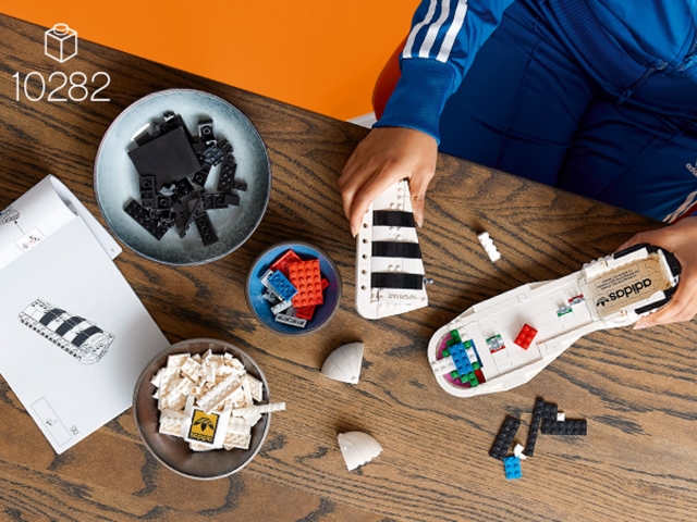 adidas Originals x LEGO Launch Collaborative Superstar Sneaker and LEGO Buildable Edition