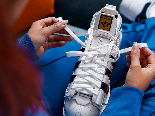 adidas Originals x LEGO Launch Collaborative Superstar Sneaker and LEGO Buildable Edition