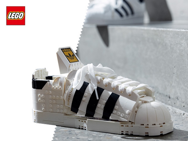 adidas Originals x LEGO Launch Collaborative Superstar Sneaker and LEGO Buildable Edition