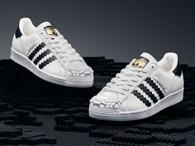 adidas Originals x LEGO Launch Collaborative Superstar Sneaker and LEGO Buildable Edition