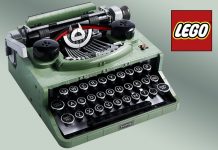 New LEGO Ideas Typewriter