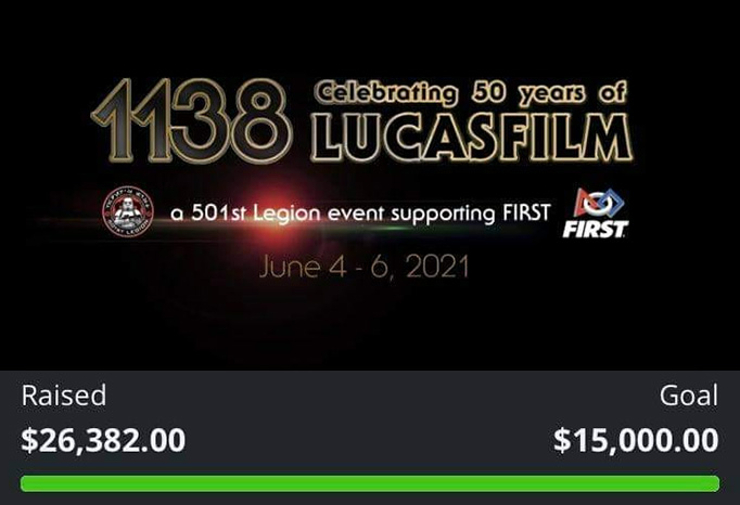 501st 1138 Event Fund Raiser June 2021