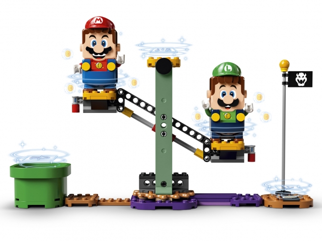 LEGO Super Mario Gets 2-Player Action with LEGO Mario and LEGO Luigi