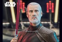 Pre-Order Gentle Giant Revenge of the Sith Count Dooku Mini-Bust