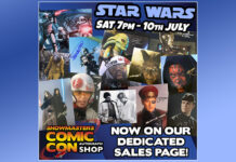 Showmasters Star Wars Themed Sale Tomorrow, July 10th, at 7pm
