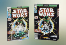 Mattel Celebrates History of Star Wars Comics With Comic-Con@Home 2021 Exclusive Darth Vader Character Car