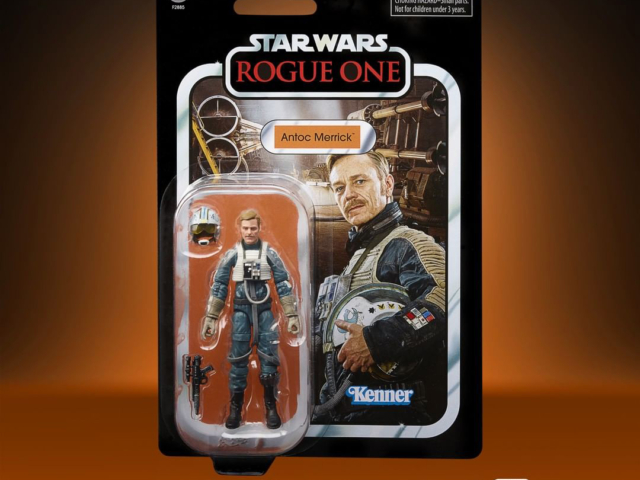 Hasbro Star Wars The Vintage Collection Antoc Merrick X-wing and Figure
