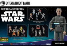 Exclusive Tarkin Kenner Star Wars Jumbo Figure + Star Wars Pins at Entertainment Earth