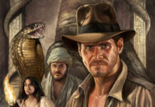 Pre-Order ACME Archives Indiana Jones ‘Adventure Awaits’ Lithograph by Julian Vidales